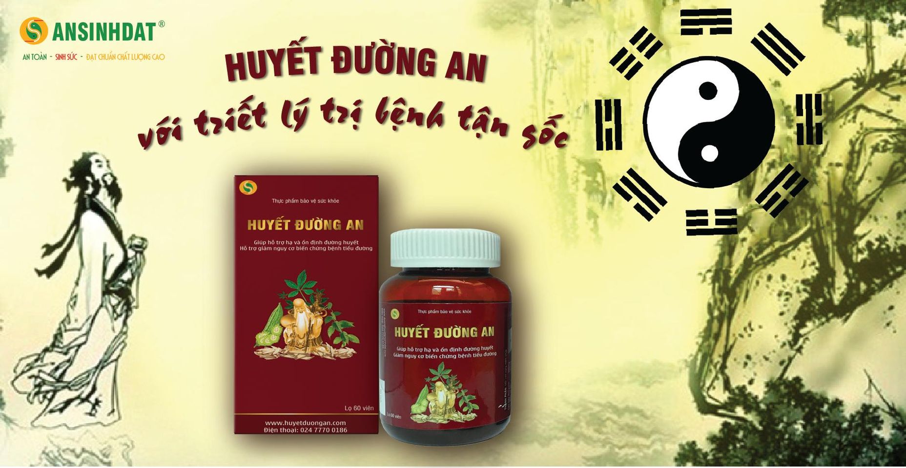 Huyết đường an | Hỗ Trợ hạ và ổn định đường huyết, giảm nguy cơ biến chứng bệnh tiểu đường 2020