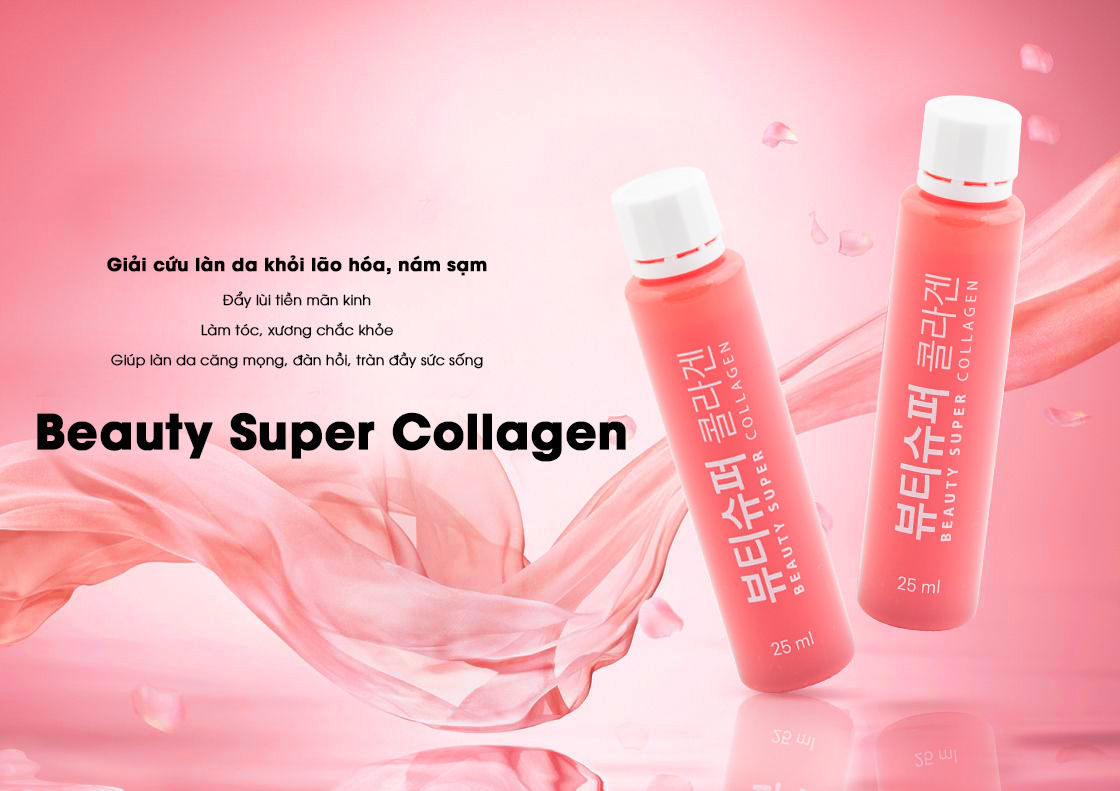 Super Collagen Giúp Bạn Có 1 Làn Da Căng Mịn Sức Sống Với Trải Nghiệm Đột Phá