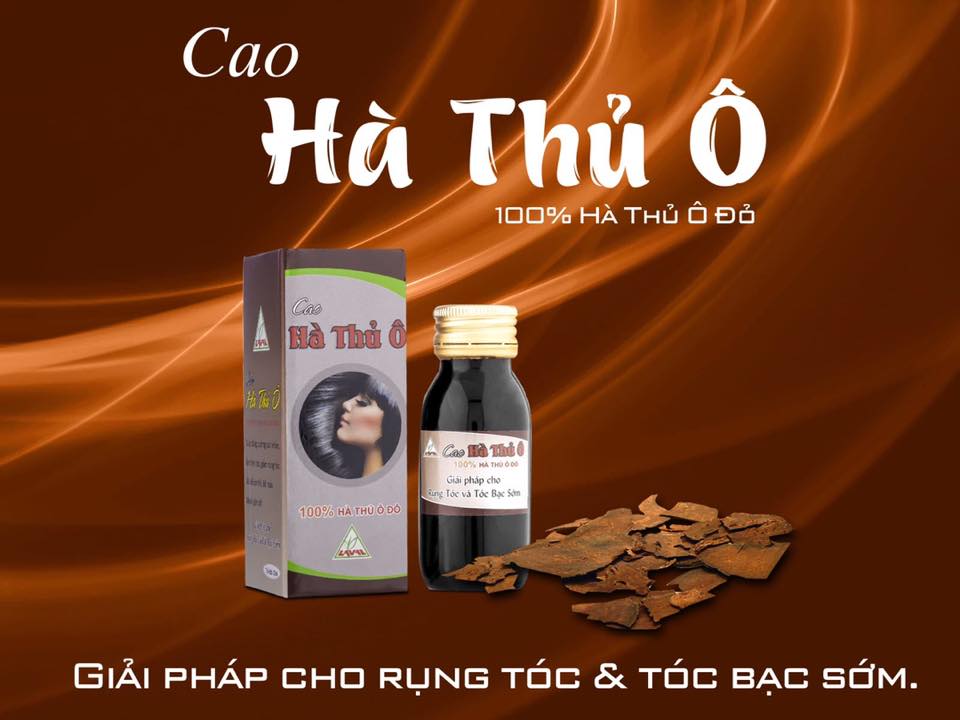 Cao Hà Thủ Ô | Hỗ Trợ Điều Trị Rụng Tóc, Bạc Tóc Sớm 2020