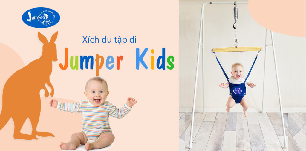Xích Đu Nhún Nhảy Tập Đi Jumper Kids dành cho 1 trẻ em