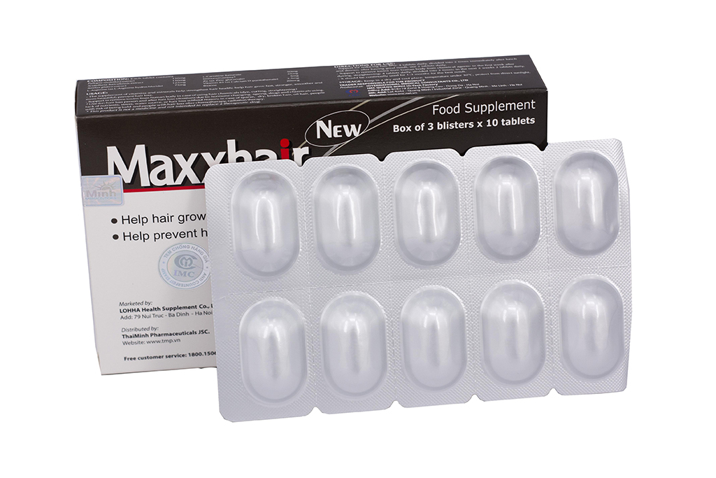 Viên Uống MaxxHair là thực phẩm chức năng bổ sung Vitamin và khoáng chất giúp tăng cường sức khỏe của tóc 2020