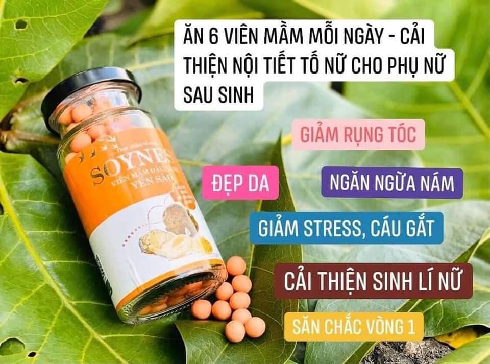 Phôi Mầm Đậu Nành Soyna giúp Giữ 1 Mãi Vẻ Đẹp Thanh Xuân