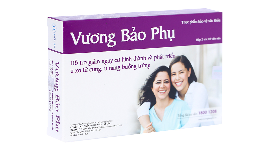 Vương Bảo Phụ - Phòng Ngừa Và Giảm U Xơ Tử Cung, U Nang Buồng Trứng 2020