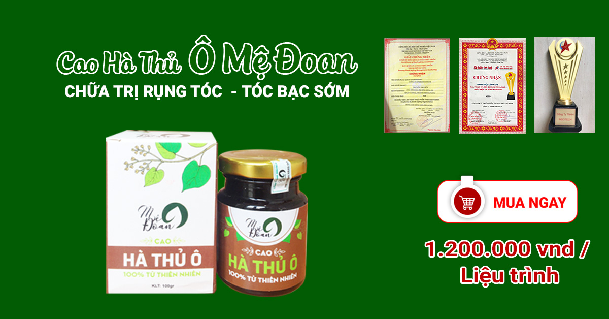 Cao Hà Thủ Ô Mệ Đoan – Hỗ Trợ Điều Trị Rụng Tóc, Bạc Tóc Sớm 2020