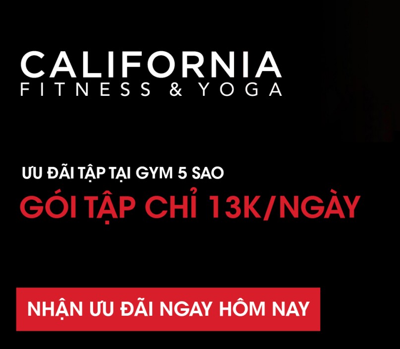 California Fitness & Yoga (CFYC) là một công ty thể dục thể hình tại Việt Nam 2022