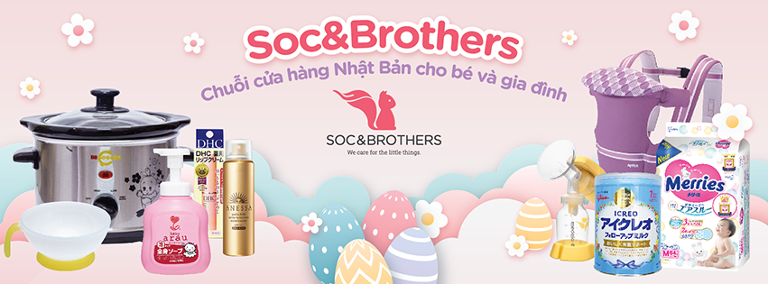 [SocBrothers] – Chuỗi cửa hàng Nhật Bản cho bé và gia đình