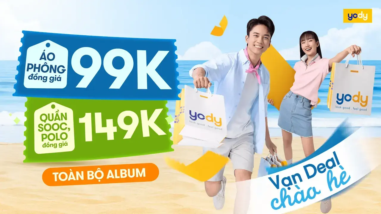 YODY 1 Đừng quên chọn những sản phẩm yêu thích và ib YODY để được hưởng ưu#chatlieuthoaimai